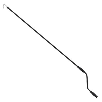 Ръчна касетъчна тента, 350x250 см, синьо и бяло