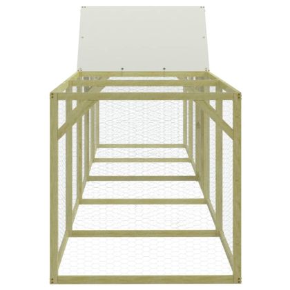 Кокошарник 500x100x150 см импрегниран бор масив