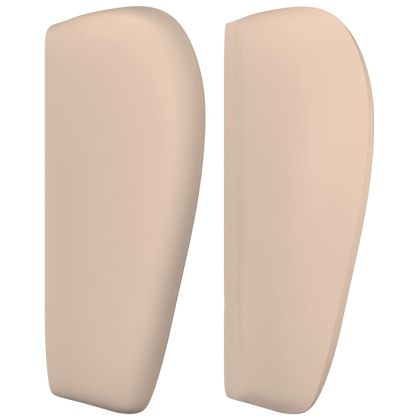 Горна табла с уши, капучино, 203x23x78/88 см, изкуствена кожа