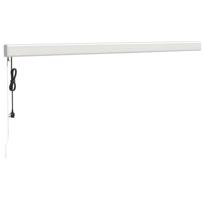 Прибираща се тента оранжево и кафяво 4x3 м плат и алуминий