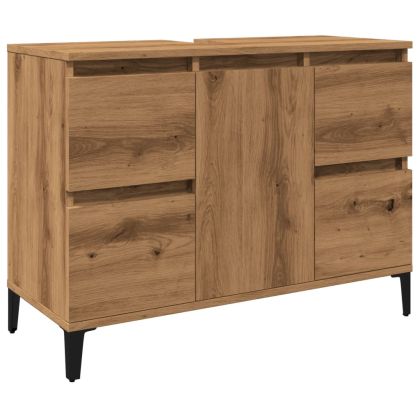 Шкаф за мивка Artisan Oak 80x33x60 cm Инженерна дървесина