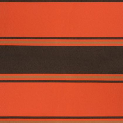 Прибираща се тента оранжево и кафяво 4,5x3 м плат и алуминий