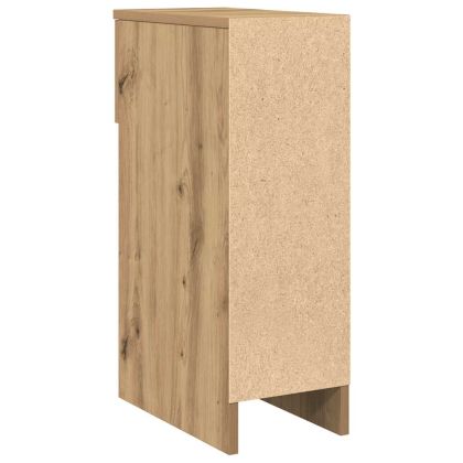 Нощни шкафчета с чекмеджета, 2 бр, дъб артизан, 20x36x60 см