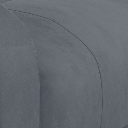 Електрически масажен стол, тъмносив, текстил