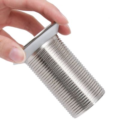 Сифон клик-клак без преливник, хром, 6,4x6,4x9,1 см