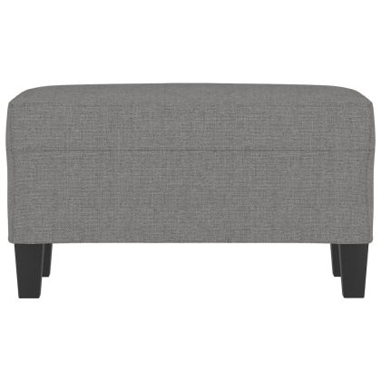 Пейка, тъмносива, 70x35x41 см, плат