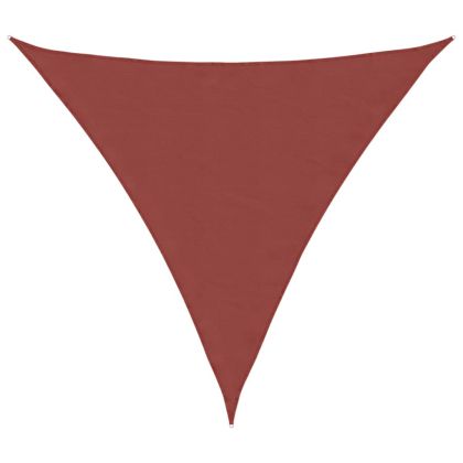 Платно-сенник, Оксфорд плат, триъгълно, 3x3x3 м, теракота