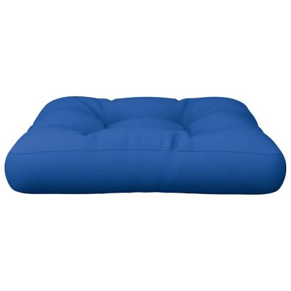 Палетна възглавница синя 58x58x10 см плат