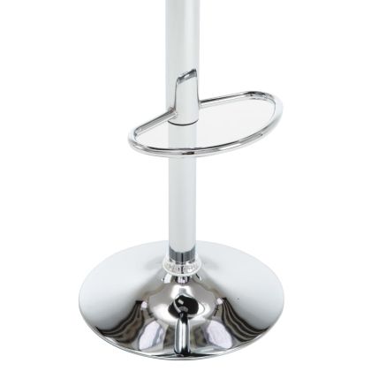 323645 Bar Stools 2 pcs Red Faux Leather