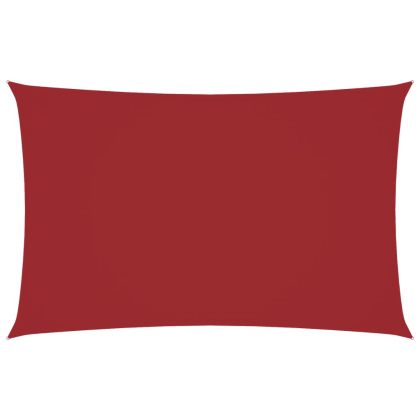 Платно-сенник, Оксфорд текстил, правоъгълно, 5x8 м, червено