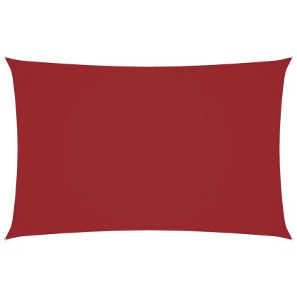 Платно-сенник, Оксфорд текстил, правоъгълно, 2,5x5 м, червено