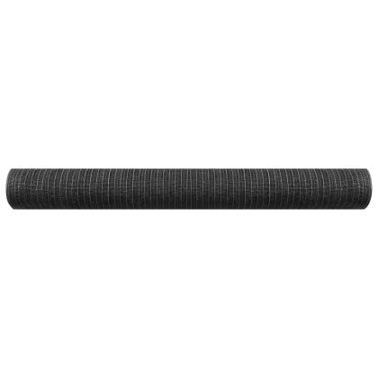Засенчваща мрежа антрацит 1,5x10 м HDPE 195 г/м²