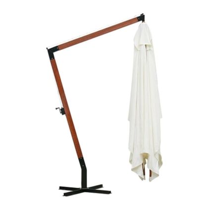 Чадър тип камбана, 300х400 см, бял