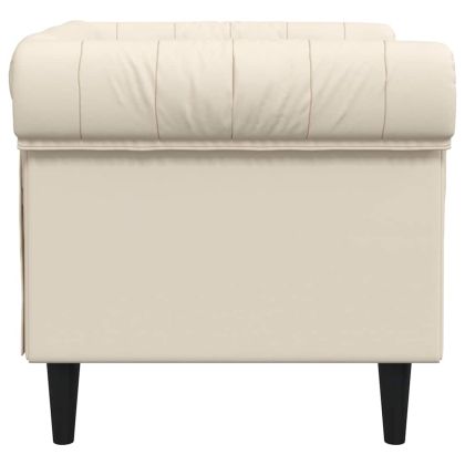 Честърфийлд кресло, лен