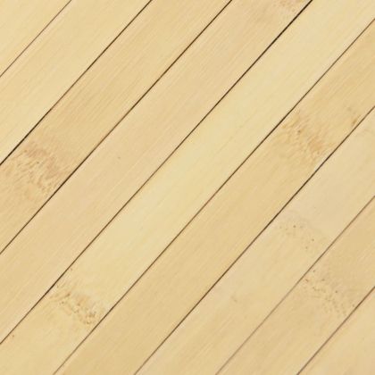 Килим, правоъгълен, светъл натурален, 70x100 см, бамбук