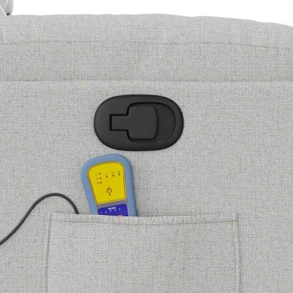 Масажен стол за лежанка Cloud Grey Fabric