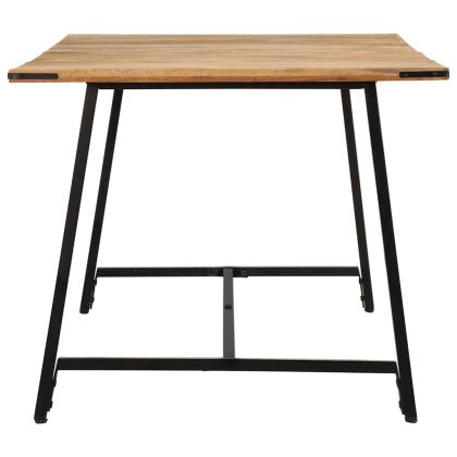 Трапезна маса, 180x90x75 см, масивна мангова дървесина