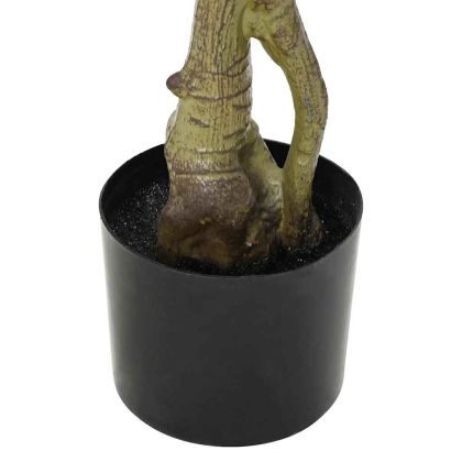 Изкуствено лимоново дърво 234 листа 90 см зелено