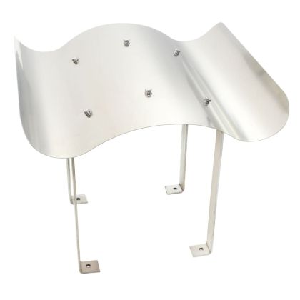 Шапка за комин, неръждаема стомана, 50 x 50 x 37 cм