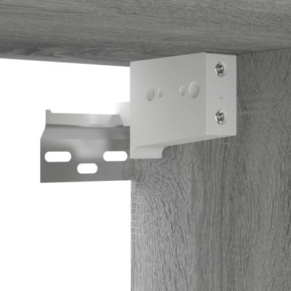 Стенни ТВ шкафове 4 бр сив сонома 60x30x30 см инженерно дърво