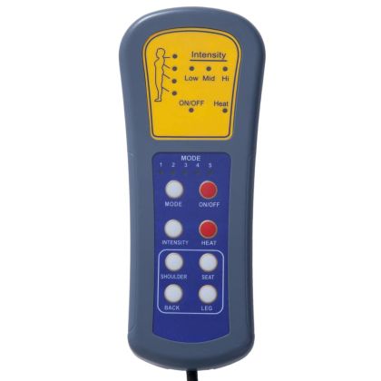 Масажираща кушетка, кафява, изкуствен велур