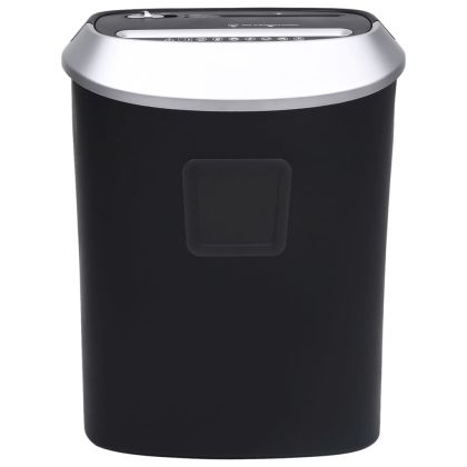 Шредер за хартия, 10 листа, Cross Cut, черен