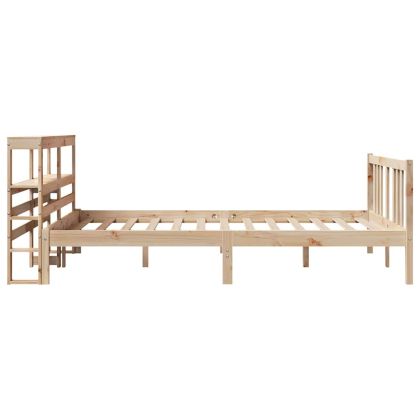 Рамка за легло с табла, 120х200 см, бор масив