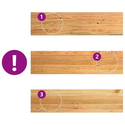 Стълбищни стъпала, 2 бр, светлокафяви, 100x30x2 см, дъб масив
