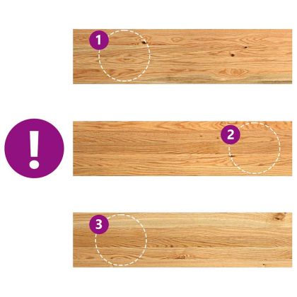 Стълбищни стъпала, 2 бр, светлокафяви, 100x25x2 см, дъб масив