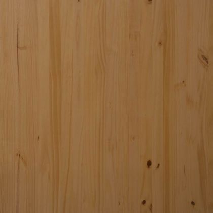 Шкаф с колелца и бюро MOSS, меденокафяв, бор масив