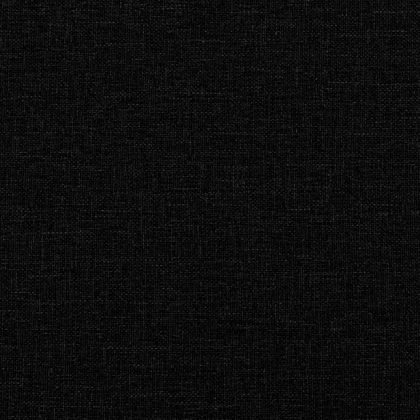 3-местен диван, черен, 220x78x84 см, плат