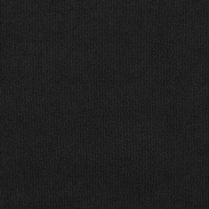 Затъмняващи завеси с куки имитация лен 2 бр черни 140x225 см