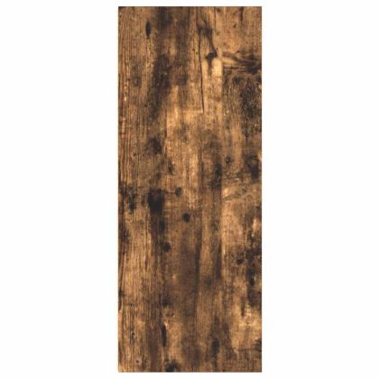 Библиотека, опушен дъб, 40x30x77 см, инженерно дърво