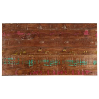 Плот за маса 100x60x3,8 см правоъгълен регенерирано дърво масив