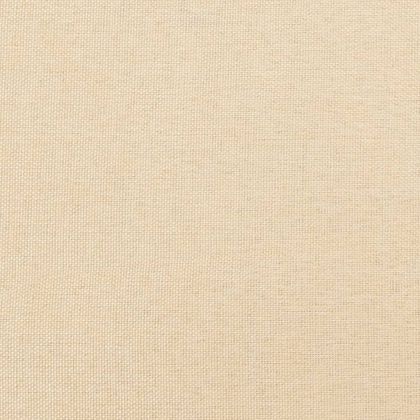 Електрически масажен стол, кремав, текстил