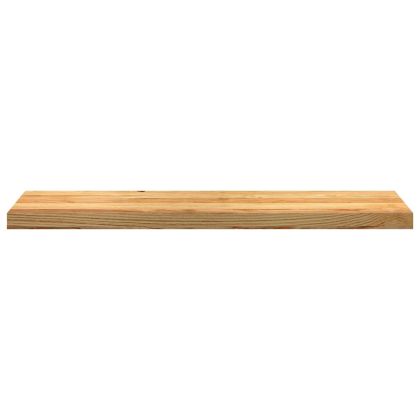 Стълбищни стъпала, 20 бр, светлокафяви, 100x30x2 см, дъб масив