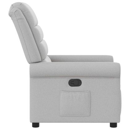 Recliner Chair Cloud Grey Fabric