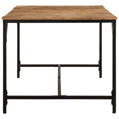 Трапезна маса, 180x90x75 см, грубо мангово дърво масив