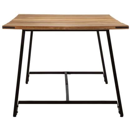 Трапезна маса, 200x100x75 см, масивна мангова дървесина