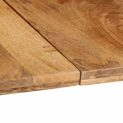 Трапезна маса, 200x100x75 см, масивна мангова дървесина