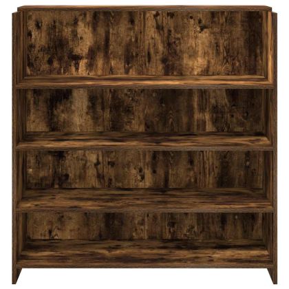 Приемно бюро, опушен дъб, 100x50x103,5 см, инженерно дърво