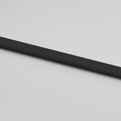 Плъзгаща се врата с обков черна 90x205 см ESG стъкло