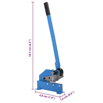 Лостова ножица 200 мм синя