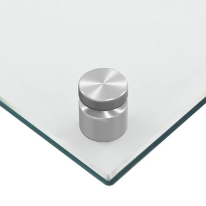 Кухненски гръб, прозрачен, 90x50 см, закалено стъкло