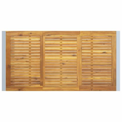 Комплект за хранене в градината 7 pcs Сив