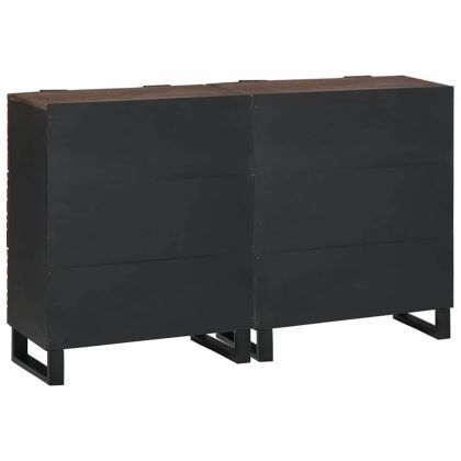 Комплект скрин 2 бр. Орех 120 x 33 x 75 см