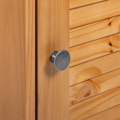 Комплект мебели за баня с рафт VIGO 2 pcs Кафяв и меден кафяв