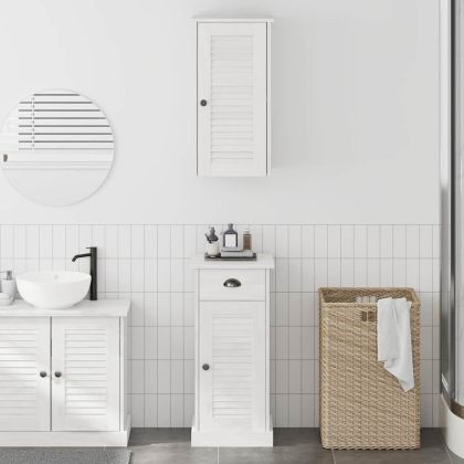 Шкаф за баня VIGO 2 pcs Бяло и антикварно бяло 37 x 34 x 80 см
