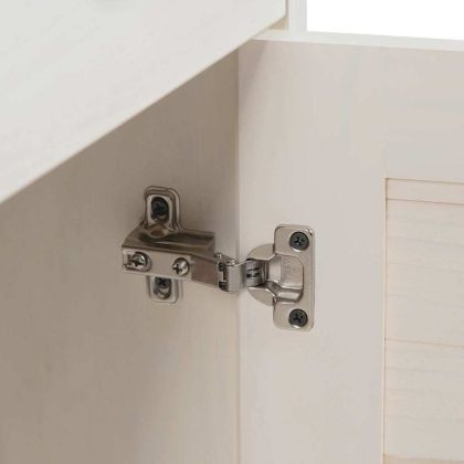 Шкаф за баня VIGO 2 pcs Бяло и антикварно бяло 37 x 34 x 80 см