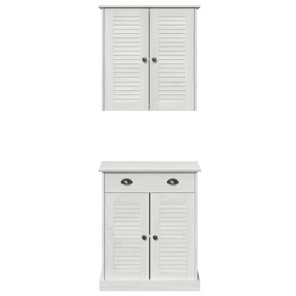 Комплект мебели за баня VIGO 2 pcs Бяло и антикварно бяло